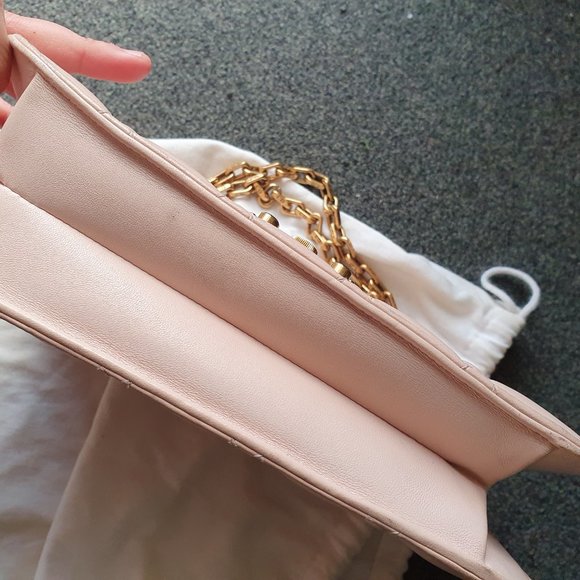 Soft Pink Dioraddict Leather Bag - Picture 4 of 14